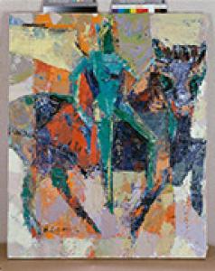 『牛に乗ったセラフィム』の画像