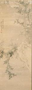 『月下の竹図』の画像