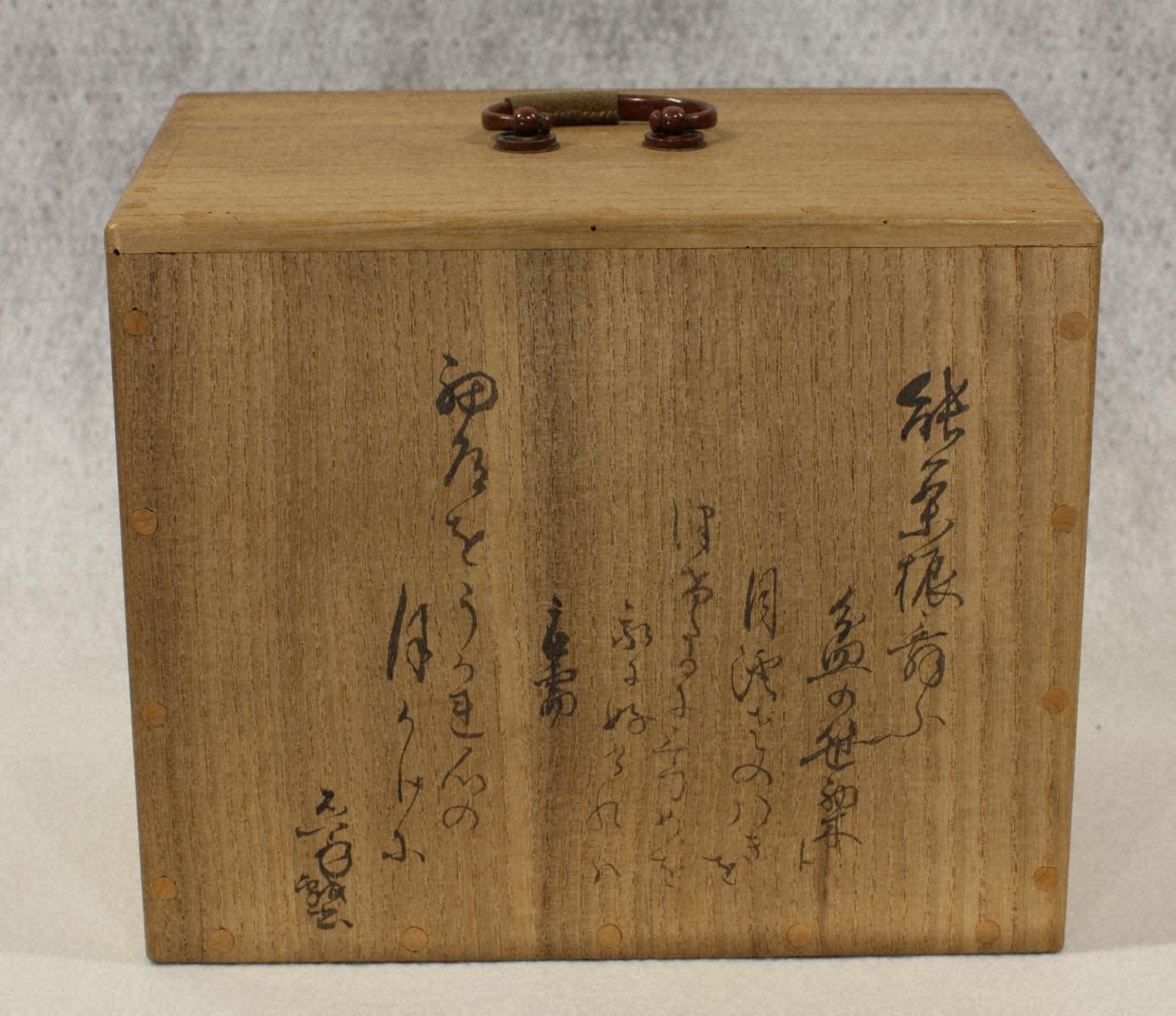 『錦手人形置物』の画像
